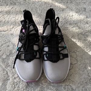 Fabletics Black and White Athletic Shoes